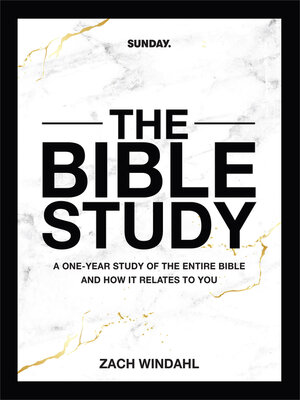 cover image of The Bible Study